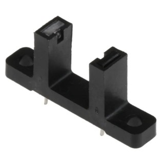 Optek Slotted Optical Switch with Phototransistor Output, Screw Mount, 9.53mm Slot Width, 4 Pin Wire Package OPB815L