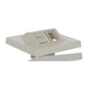 Molex CES PowerCat Euromod II Series RJ45 Wall Plate Polycarbonate Housing Flame-Resistant 