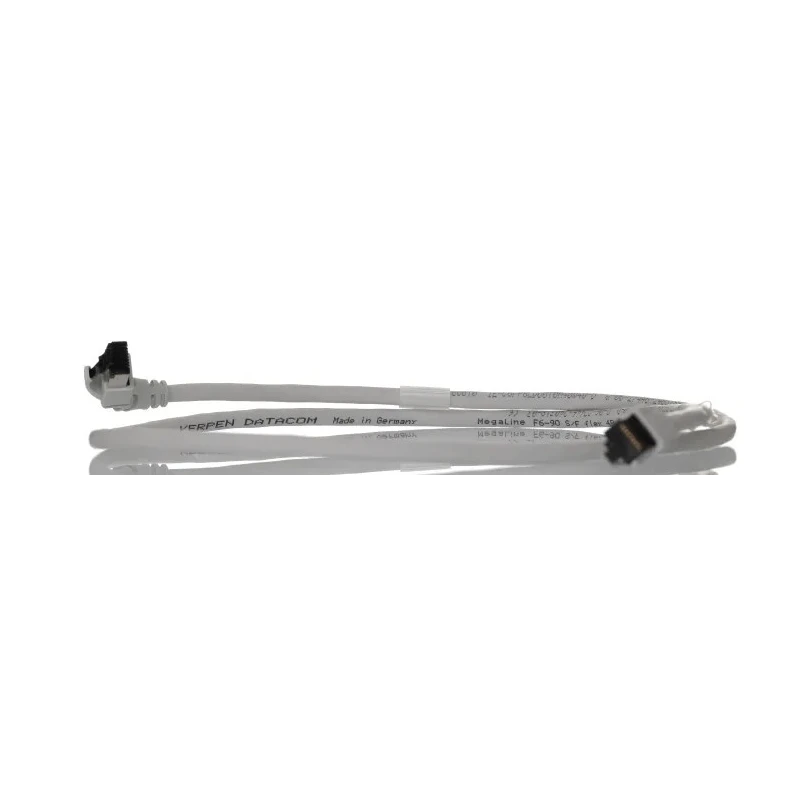 Weidmüller Cabinet Line Shielded Screened Cat6 Ethernet Cable, 1 m, Grey Low Smoke Zero Halogen Cat6