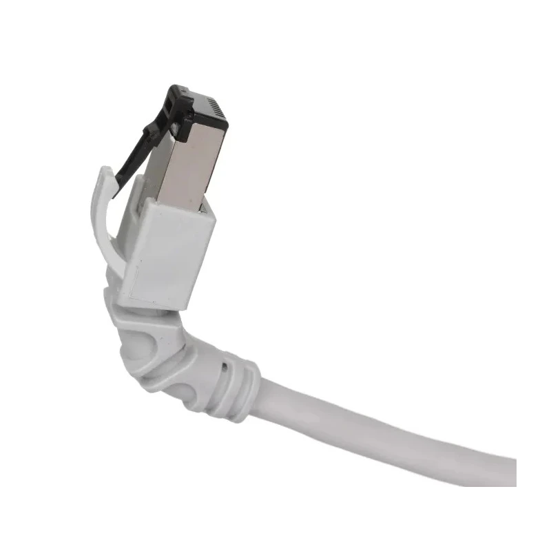 Weidmüller Cabinet Line Shielded Screened Cat6 Ethernet Cable, 1 m, Grey Low Smoke Zero Halogen Cat6