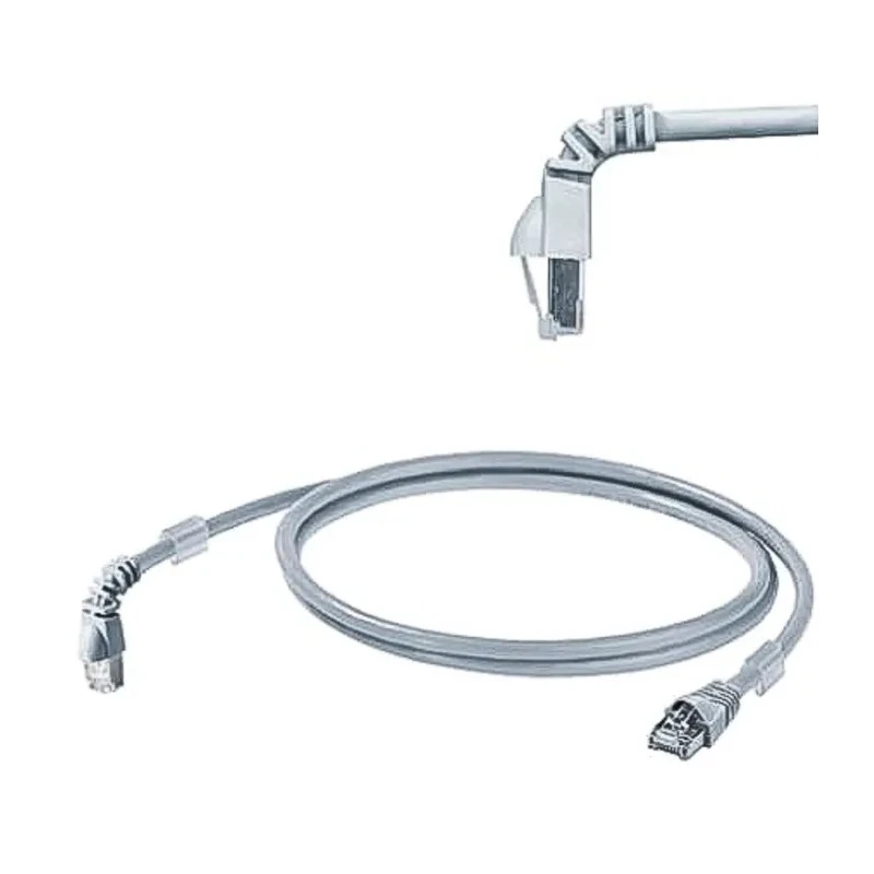 Weidmüller Cat6 Shielded Screened Grey Low Smoke Zero Halogen Ethernet Cable 10 m CAT6