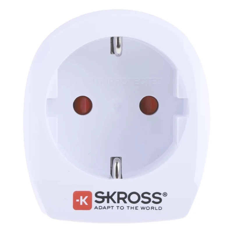 SKROSS Travel Adapter Australia Switzerland Italy UK Europe China USA Europe 15A 240V 768-2902