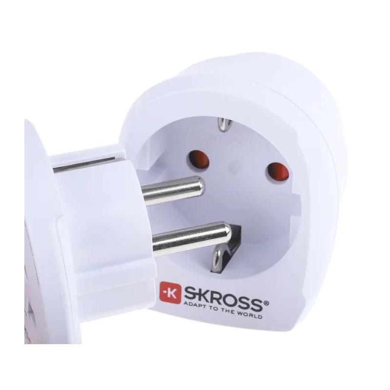 SKROSS Travel Adapter Australia Switzerland Italy UK Europe China USA Europe 15A 240V 768-2902