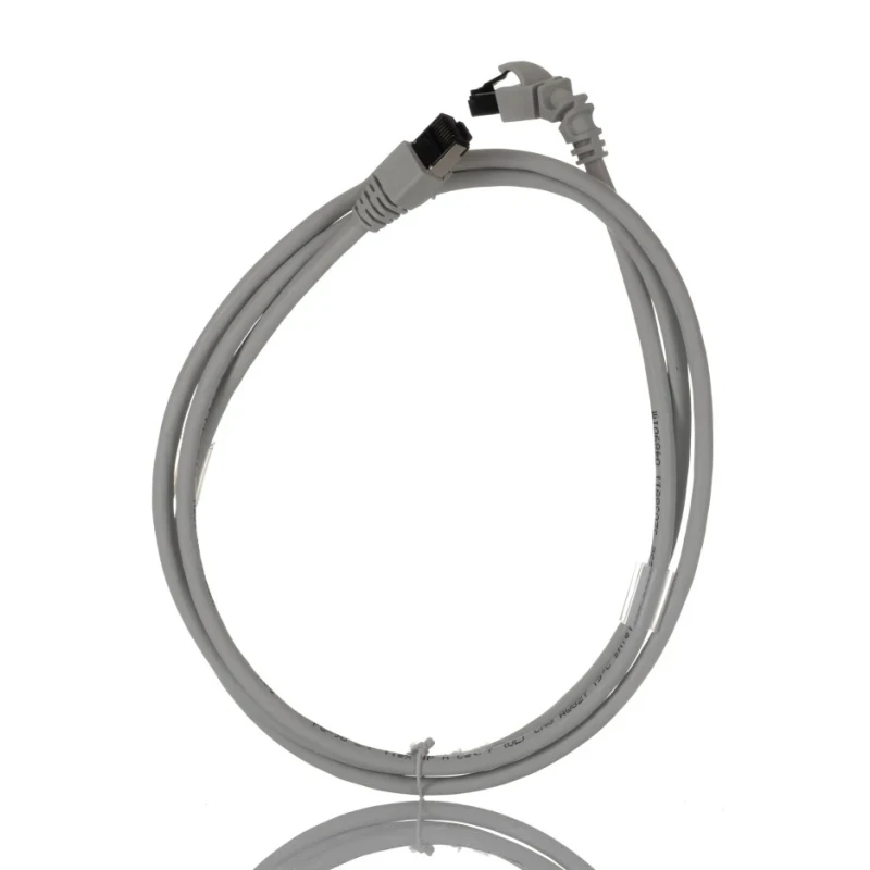Weidmüller IE Cat6 Shielded Screened Ethernet Cable 1.5m LSZH Grey 30V 8 Core 5.9mm OD 1233160015
