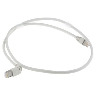 Weidmüller Cat6 Shielded Screened Ethernet Cable 1 m Grey Low Smoke Zero Halogen 