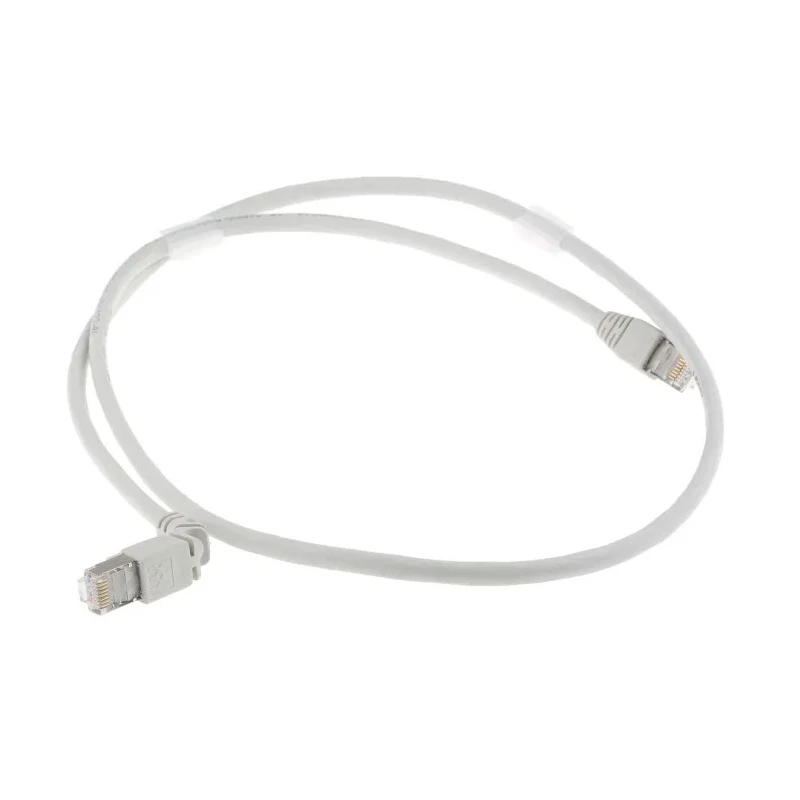 Weidmüller Cat6 Shielded Screened Ethernet Cable 1 m Grey Low Smoke Zero Halogen 
