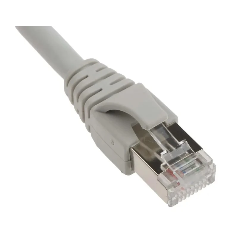 Weidmüller Cat6 Shielded Screened Ethernet Cable 1 m Grey Low Smoke Zero Halogen 