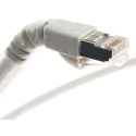 Weidmüller Cat6 Shielded Screened Ethernet Cable, 0.5 m, Grey Low Smoke Zero Halogen 1248280005