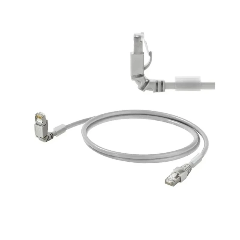 Weidmüller Shielded Screened Cat6 Ethernet Cable 1.5 m Grey Low Smoke Zero Halogen CAT6