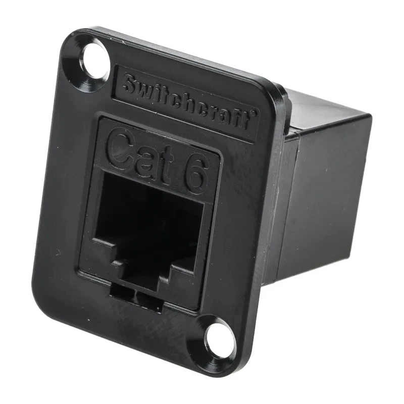 Switchcraft EH Series 1 Port RJ45 Unshielded Adapter Cat6 EHRJ45P6