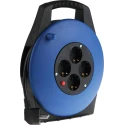 RS PRO 10 m 4 Socket Type F German Schuko Cable Reel 230V AC 10A 768-4444