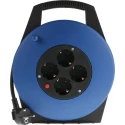 RS PRO 10 m 4 Socket Type F German Schuko Cable Reel 230V AC 10A 768-4444