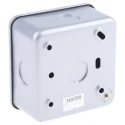 RS PRO 13A 1 Gang Fused Spur 250V AC Mild Steel Surface Mount BS5733 BS PRO