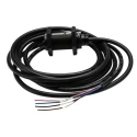 Omron Through Beam Photoelectric Sensor Barrel Style 20m Detection Range NPN Output ABS Housing IP67 IP69K E3FA-TN11 2M