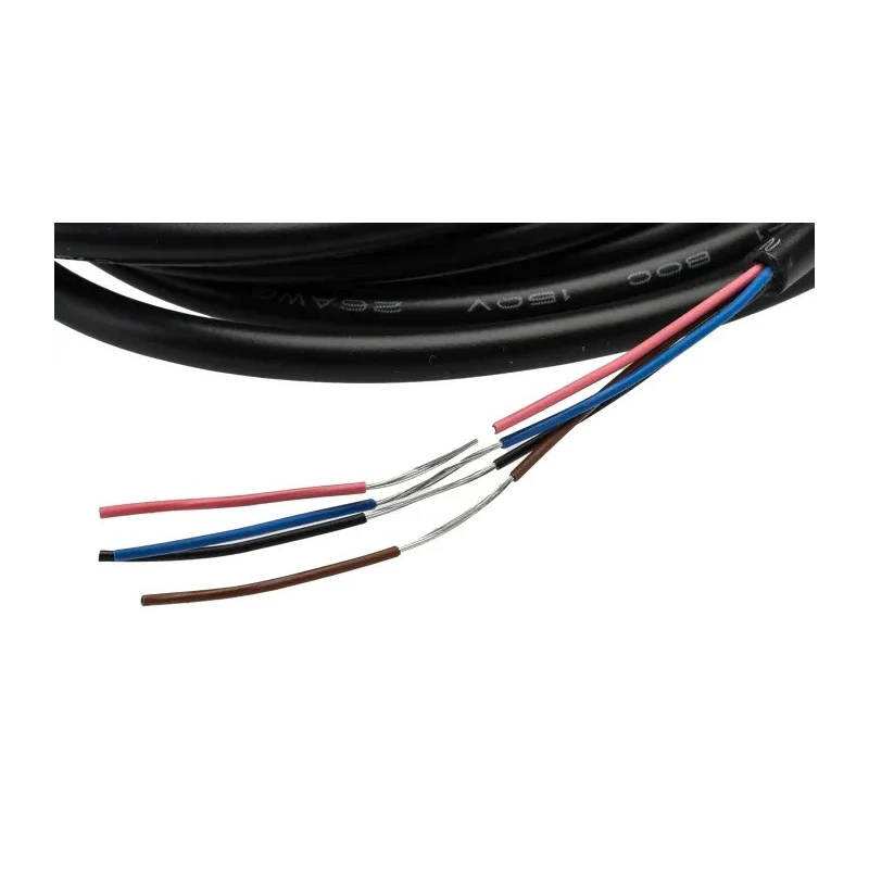 Omron Through Beam Photoelectric Sensor Barrel Style 20m Detection Range NPN Output ABS Housing IP67 IP69K E3FA-TN11 2M