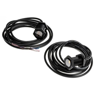 Omron Through Beam Photoelectric Sensor, Barrel Style, 20 m Detection Range, PNP Output, IP67 IP69K Rated E3FA-TP11 2M