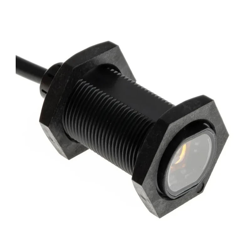 Omron Through Beam Photoelectric Sensor, Barrel Style, 20 m Detection Range, PNP Output, IP67 IP69K Rated E3FA-TP11 2M