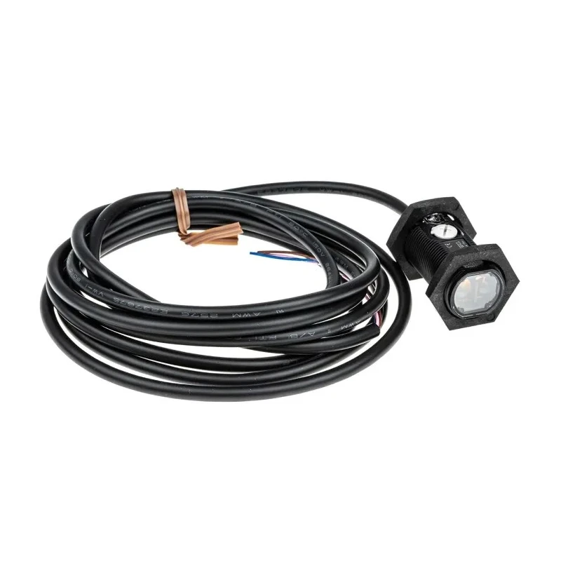 Omron Retroreflective Photoelectric Sensor, Barrel Style, Detection Range 100 mm to 4 m, NPN Output, IP67 E3FA-RN11 2M