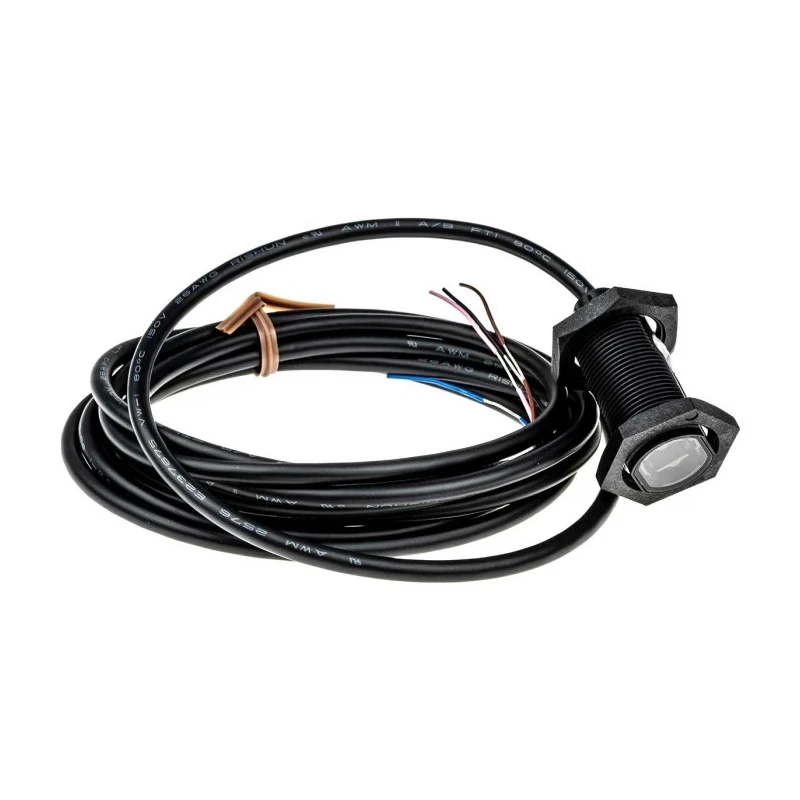 Omron Diffuse Photoelectric Sensor Barrel Sensor 1 m Detection Range PNP Output IP67 IP69K E3FADP132M