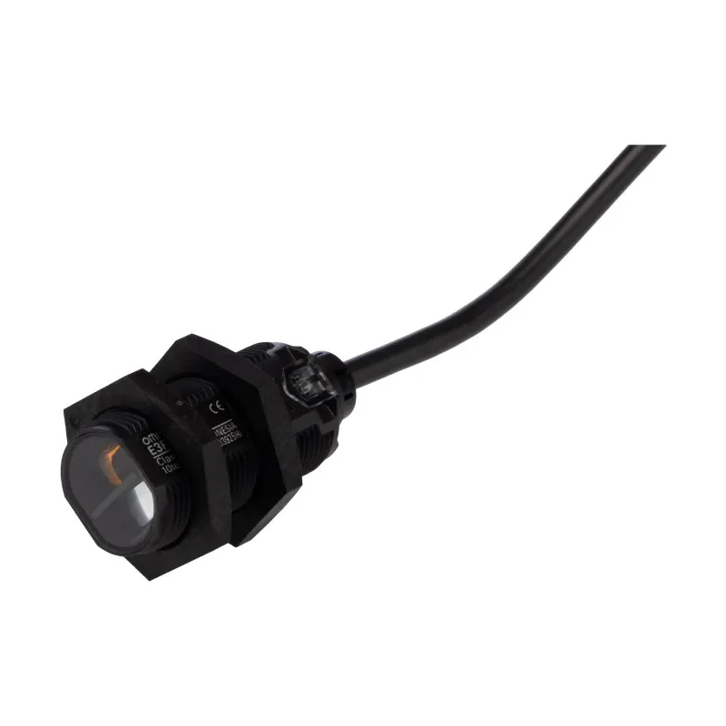 Omron Background Suppression Photoelectric Sensor, Barrel Style, 100 mm Detection Range, PNP Output, IP67 & E3FA-LP11 2M