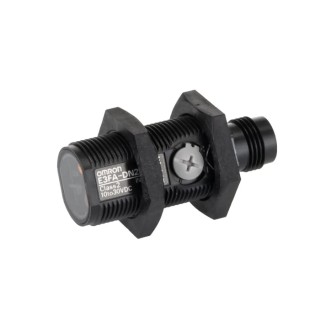 Omron Diffuse Photoelectric Sensor, Barrel Style, 1 m Detection Range, NPN Output, IP69K/IP67 Rated E3FA-DN23