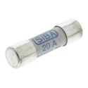 SIBA 20A Ceramic Cartridge Fuse 10 x 38 mm 600V dc URZ Series 5022526.20