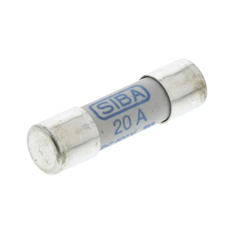 SIBA 20A Ceramic Cartridge Fuse 10 x 38 mm 600V dc URZ Series 5022526.20