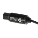 Omron Diffuse Photoelectric Sensor Barrel Style 100 mm Detection Range PNP Output IP67, IP69K Protection E3RA-DP11 2M