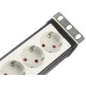 brennenstuhl Power Distribution Unit Extension Lead Kit 3m Cable Length 8 Socket Type F 230V AC 16A 1156057018