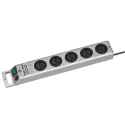 brennenstuhl 2.5 m 5 Socket Type E French Extension Lead Kit, 230V, Switchable, IP20 1153344115
