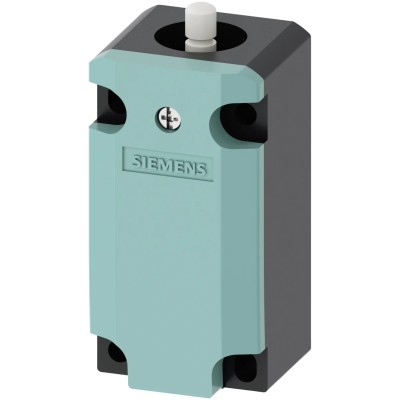 Siemens 3SE5 Series Round Plunger Limit Switch, 1 NO/1 NC Contact, IP66 IP67 Metal Housing, 4A 3SE5112-0CA00-1AJ0
