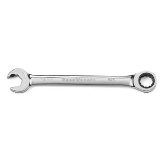 GearWrench Combination Ratchet Spanner Chrome Finish 9.8in Overall Length 19 mm Size 85519
