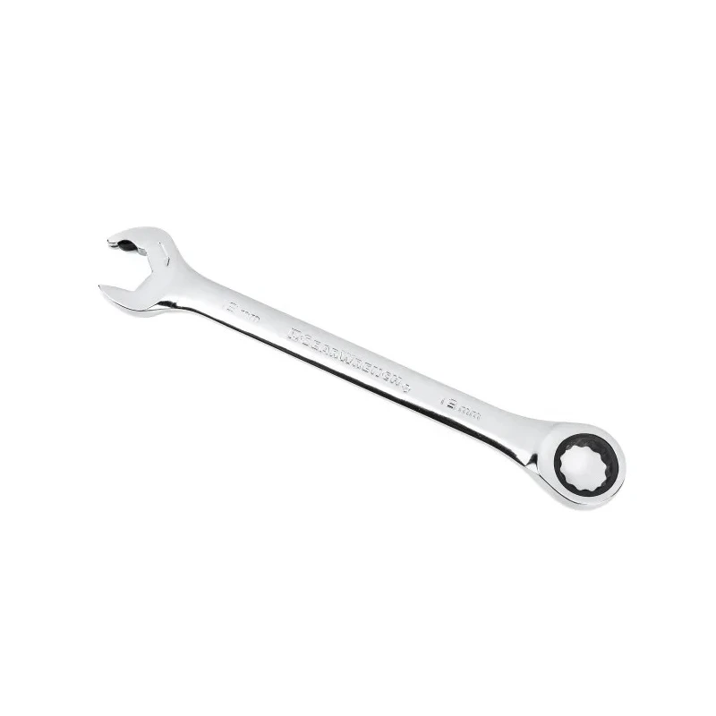 GearWrench Combination Ratchet Spanner Chrome Finish 9.8in Overall Length 19 mm Size 85519