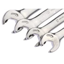 GearWrench 12-Piece Ratchet Spanner Set, 8 To 19 mm, Alloy Steel, Chrome Full Polish Finish 85597