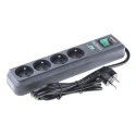 brennenstuhl Eco-Line 1.5 m 4 Socket Type E French Extension Lead Kit 230V 16A Surge Protection 1153904314