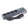 brennenstuhl Eco-Line 1.5 m 4 Socket Type E French Extension Lead Kit 230V 16A Surge Protection 1153904314