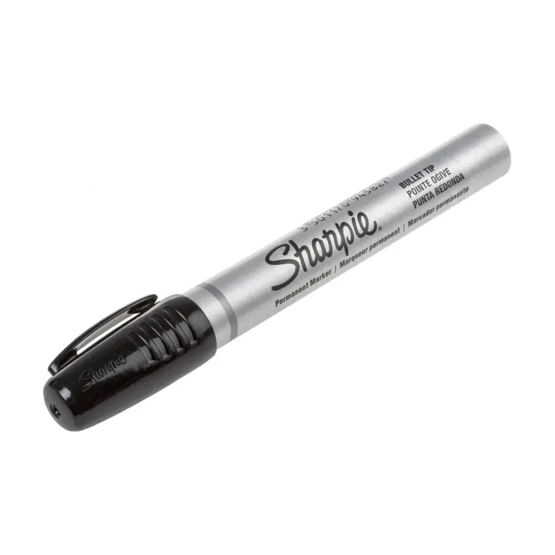 Sharpie Fine Tip Black Permanent Marker Pen with Bullet Tip, RoHS Compliant, Model S0945720
