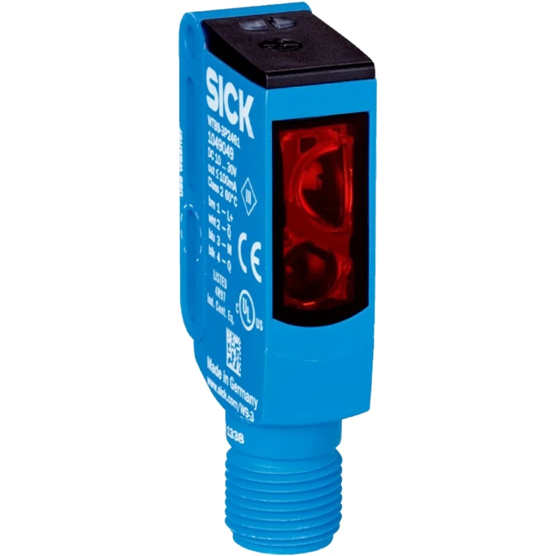 SICK Background Suppression Photoelectric Sensor, Block Sensor, 20 mm to 350 mm Detection Range, NPN/PNP Output WTB9-3P2461
