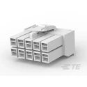 TE Connectivity Universal Male Connector Housing 3.96 mm Pitch 10 Way 2 Row Straight 176277-1