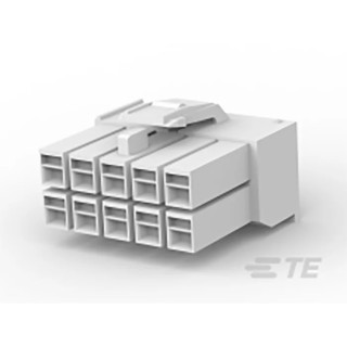 TE Connectivity Universal Male Connector Housing 3.96 mm Pitch 10 Way 2 Row Straight 176277-1