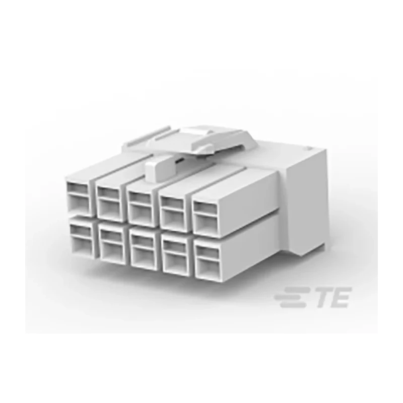 TE Connectivity Universal Male Connector Housing 3.96 mm Pitch 10 Way 2 Row Straight 176277-1