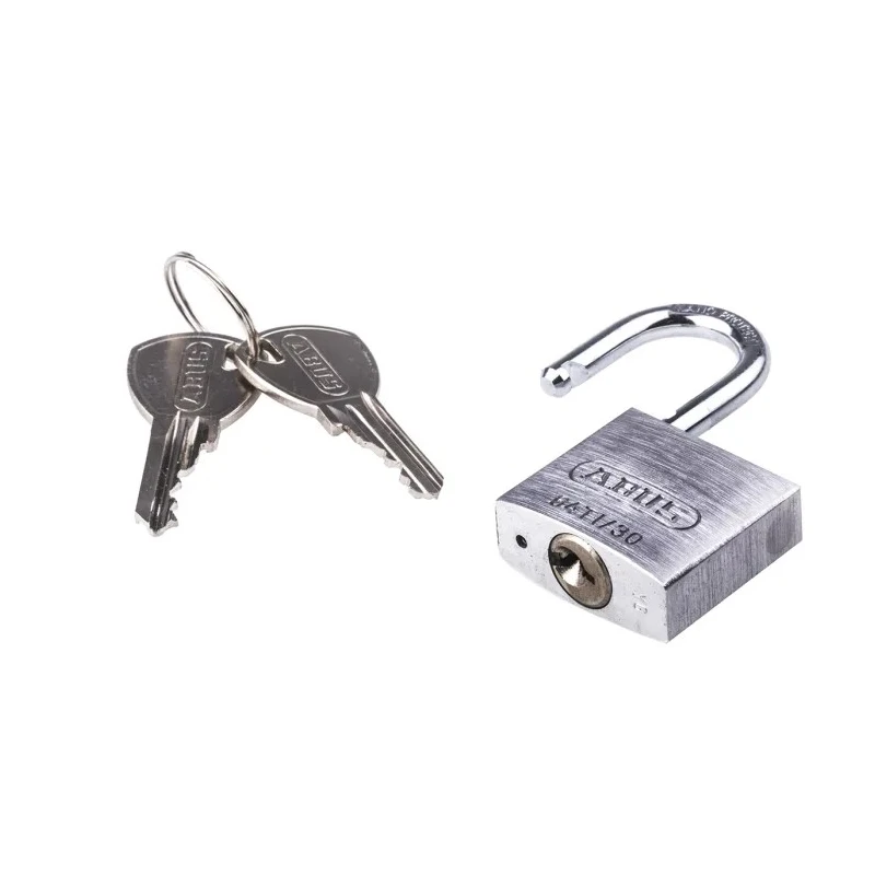 ABUS Key Titanium Weatherproof Padlock 5 mm Shackle Diameter, 30 mm Body Width 64TI/30