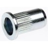POP Stainless Steel Rivet Nut M6 Thread 9 mm Diameter 14.3 mm Length PSZFON-0630