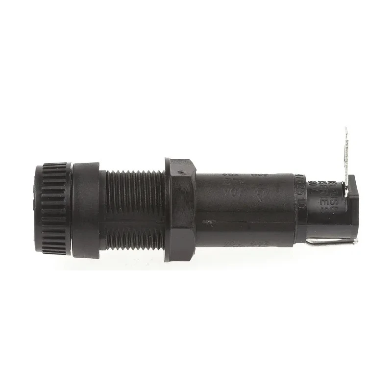 Littelfuse 10A Panel Mount Fuse Holder, 25V Glass Filled Thermoplastic Body 03455LF1H