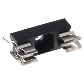 Littelfuse Panel Cartridge Fuse Block 5 x 20 mm, 6.3A Current Rating, 250V, Polyamide Body, Series 646 64600001003