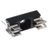 Littelfuse Panel Cartridge Fuse Block 5 x 20 mm, 6.3A Current Rating, 250V, Polyamide Body, Series 646 64600001003