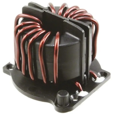 Schaffner 1 mH Common Mode Choke Radial Mount 16 A IDC 4.8 mΩ RDC 1000V DC Max SRF 400Hz RB6122-16-1M0