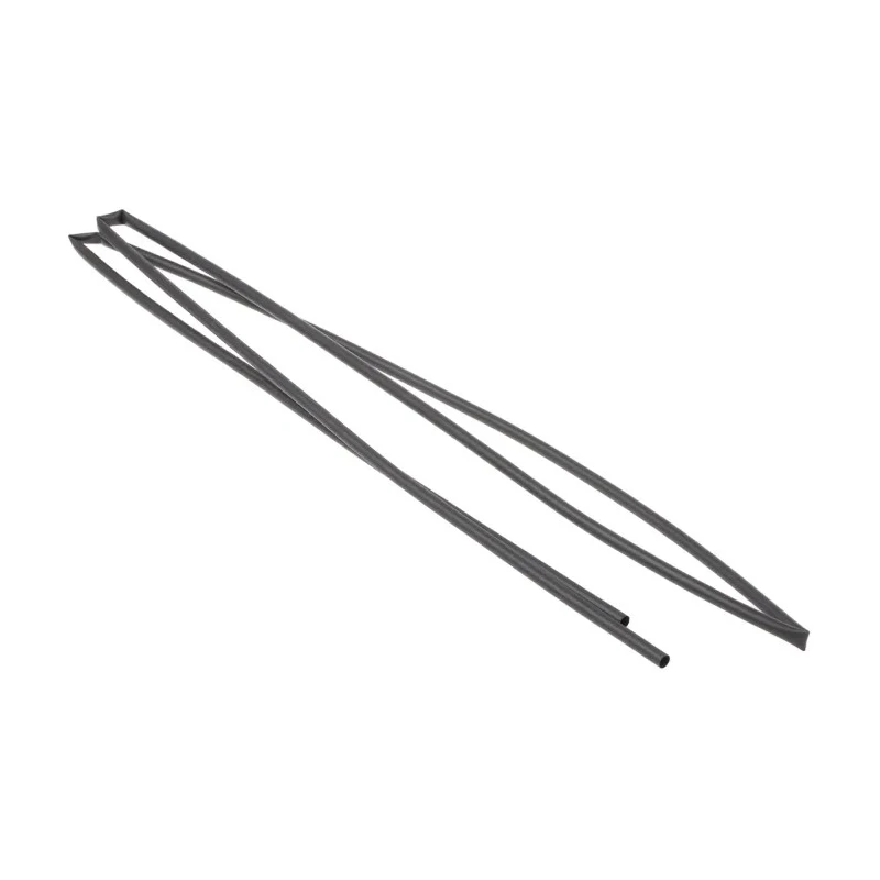 RS PRO Heat Shrink Tubing Black 3.2 mm Sleeve Diameter x 1.2 m Length 2:1 Shrink Ratio CGPT-3.2/1.6-0-STK