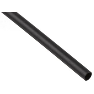 RS PRO Black Heat Shrink Tubing Polyolefin 2.4 mm Sleeve Diameter 1.2 m Length 2:1 Shrink Ratio CGPT-2.4/1.2-0-STK
