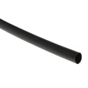RS PRO Heat Shrink Tubing Black 12.7 mm Sleeve Diameter x 1.2 m Length 2:1 Shrink Ratio CGPT-12.7/6.4-0-STK
